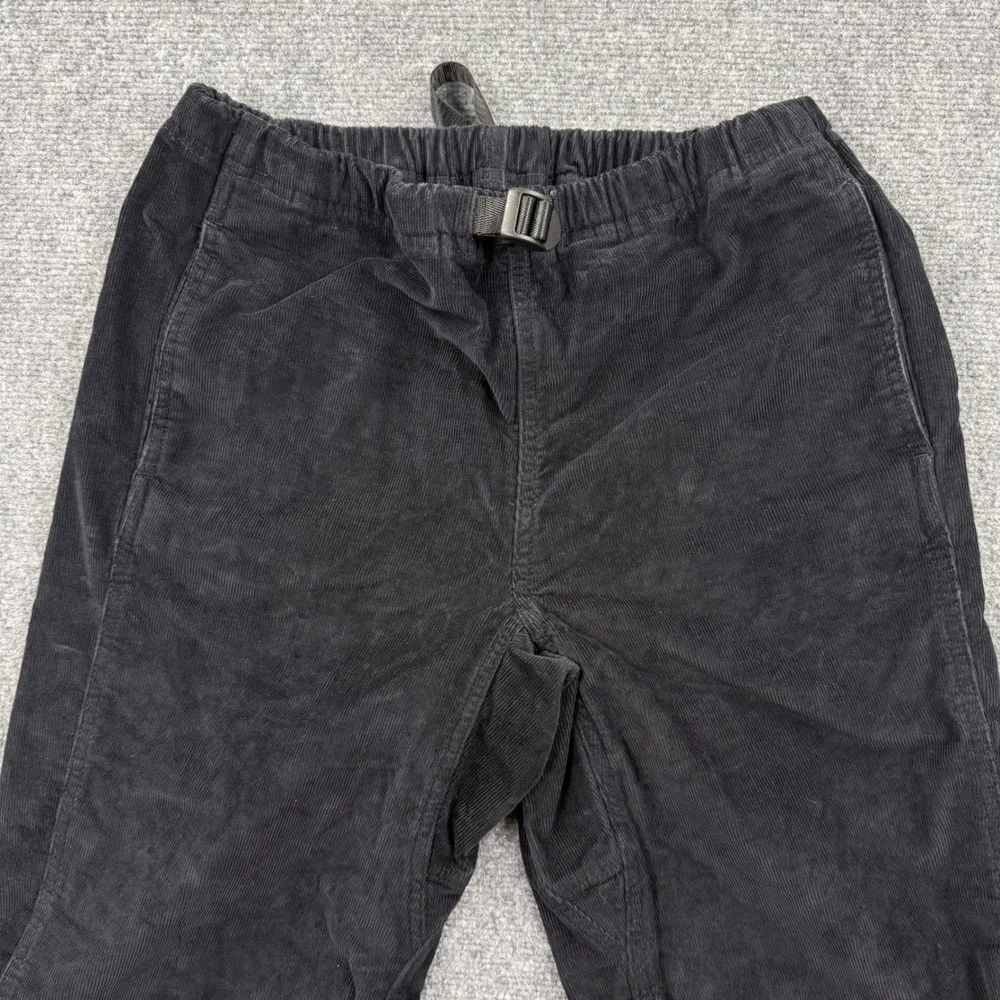 Levis Corduroy Climbing Pants S Black‎ Webbing Belt Utility Mens